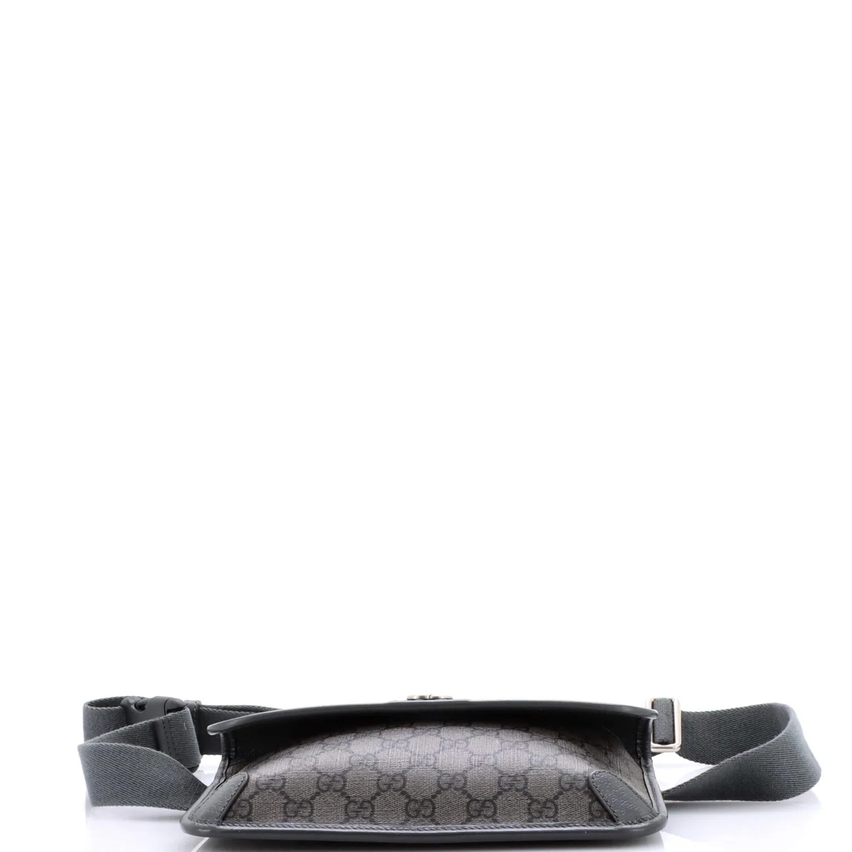 Ophidia Flap Belt Bag GG Coated Canvas - Deep Luxury