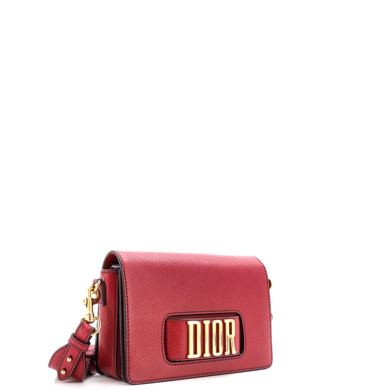 Dio(r)evolution Flap Bag Leather Medium - Deep Luxury