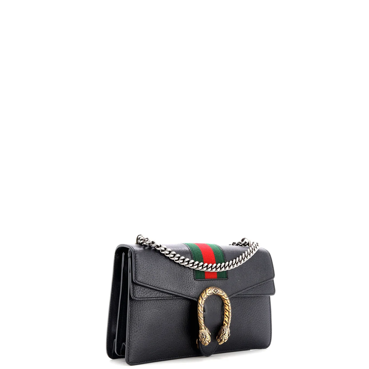 Web Dionysus Bag Leather Small - Deep Luxury