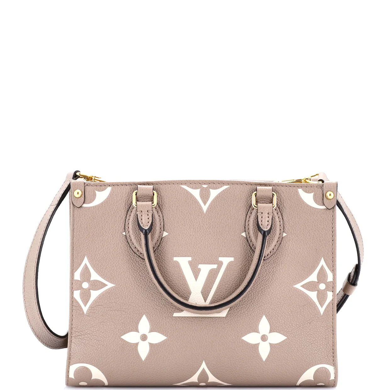 OnTheGo Tote Bicolor Monogram Empreinte Giant PM - Deep Luxury