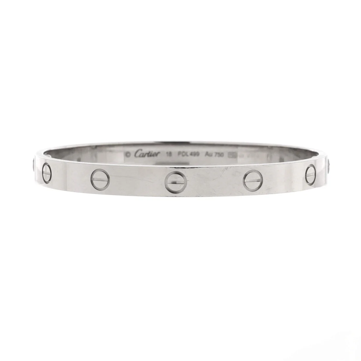 Love Bracelet 18K White Gold - Deep Luxury