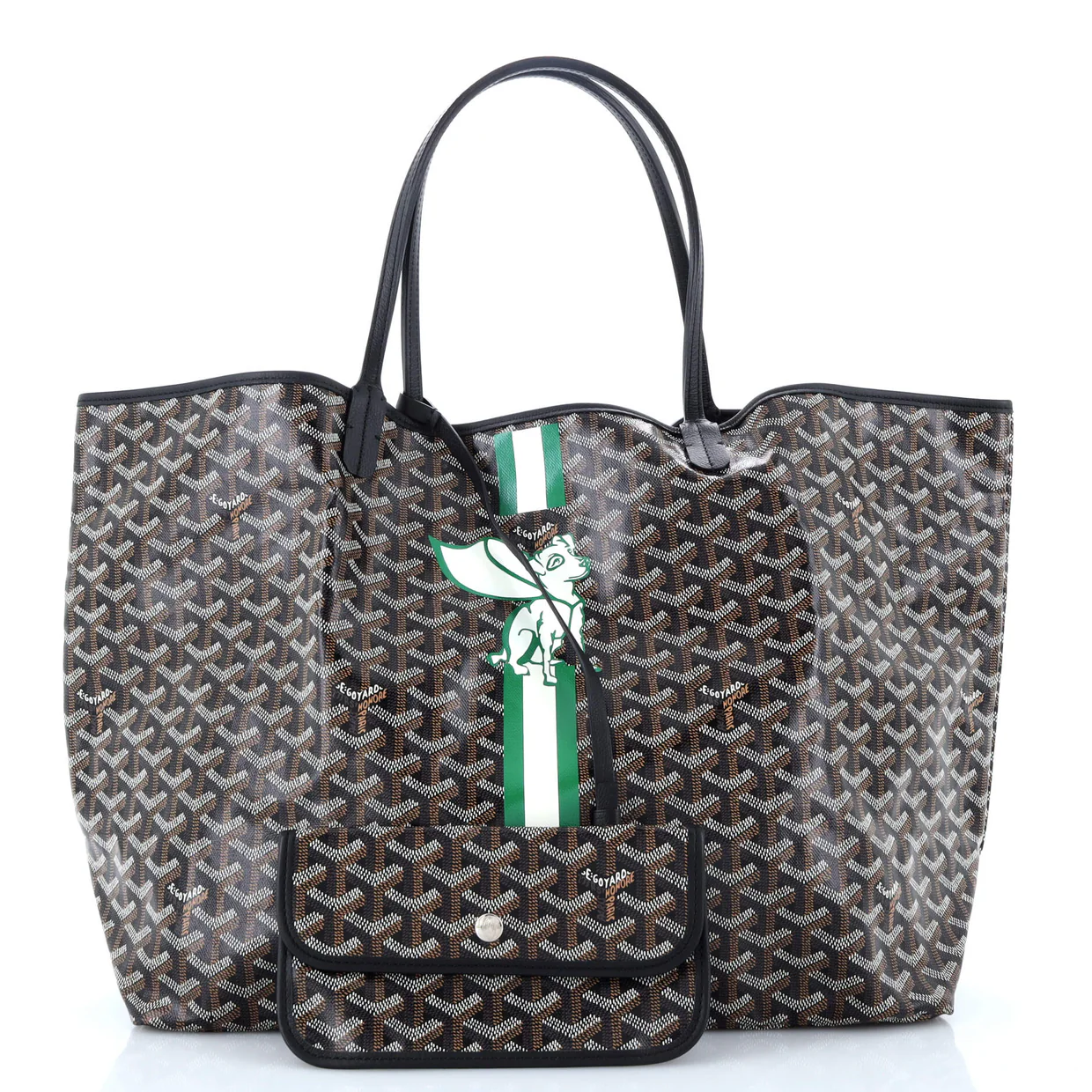 Saint Louis Tote Printed Coated Canvas GM - Deep Luxury