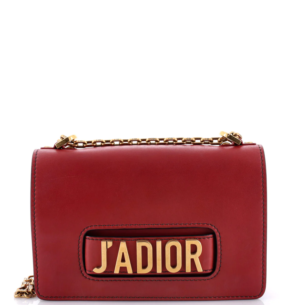 J'Adior Flap Bag Leather Medium - Deep Luxury