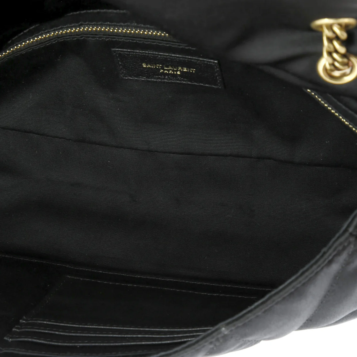 Jamie Flap Bag Quilted Satin Medium - Deep Luxury