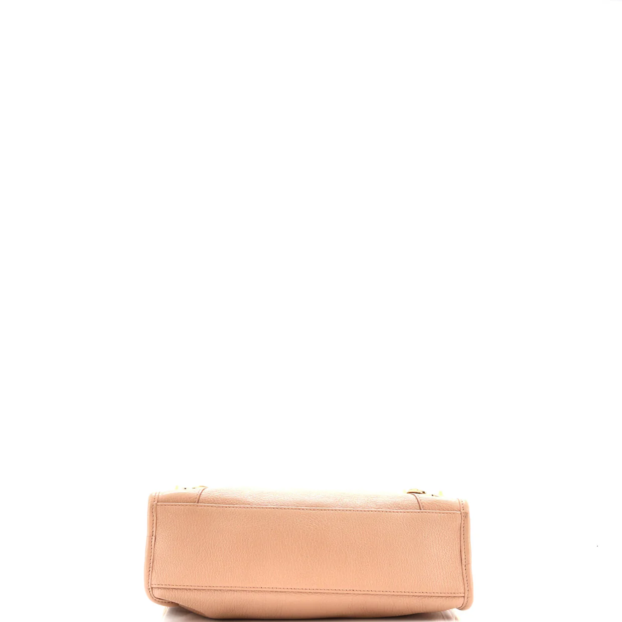 City Classic Metallic Edge Bag Leather Small - Deep Luxury