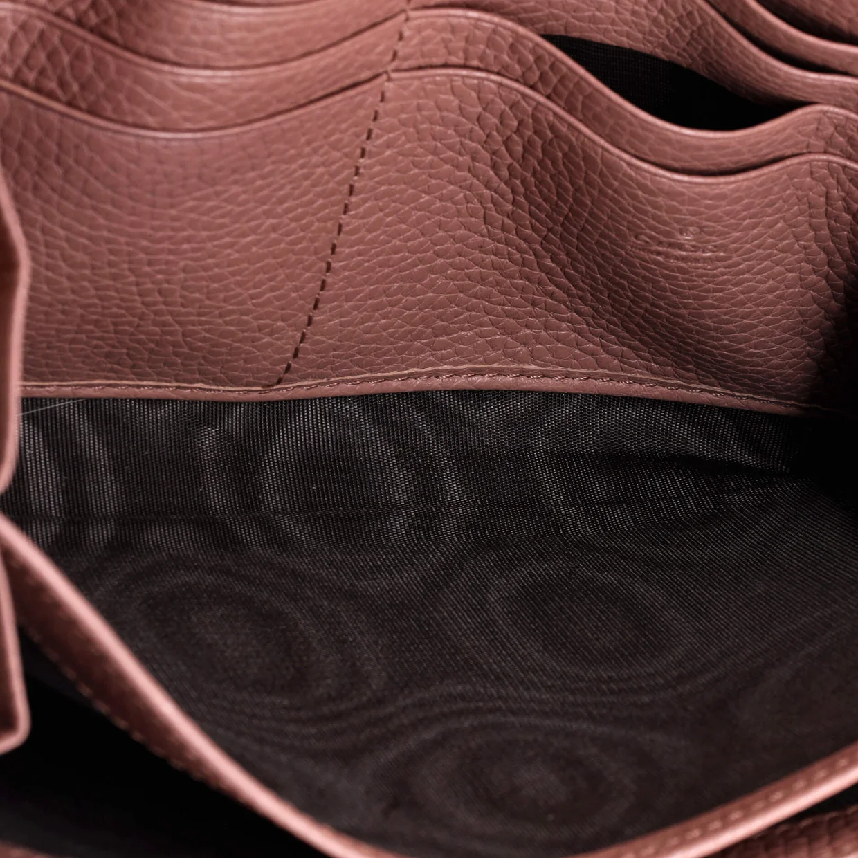 GG Marmont Chain Wallet Leather Mini - Deep Luxury