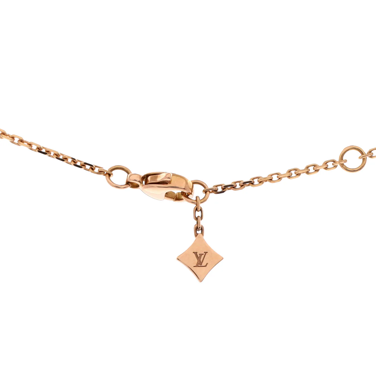 Star Blossom Pendant Necklace 18K Rose Gold and Diamonds - Deep Luxury