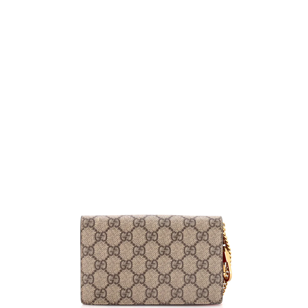 Cherries Wallet on Chain GG Coated Canvas Mini - Deep Luxury