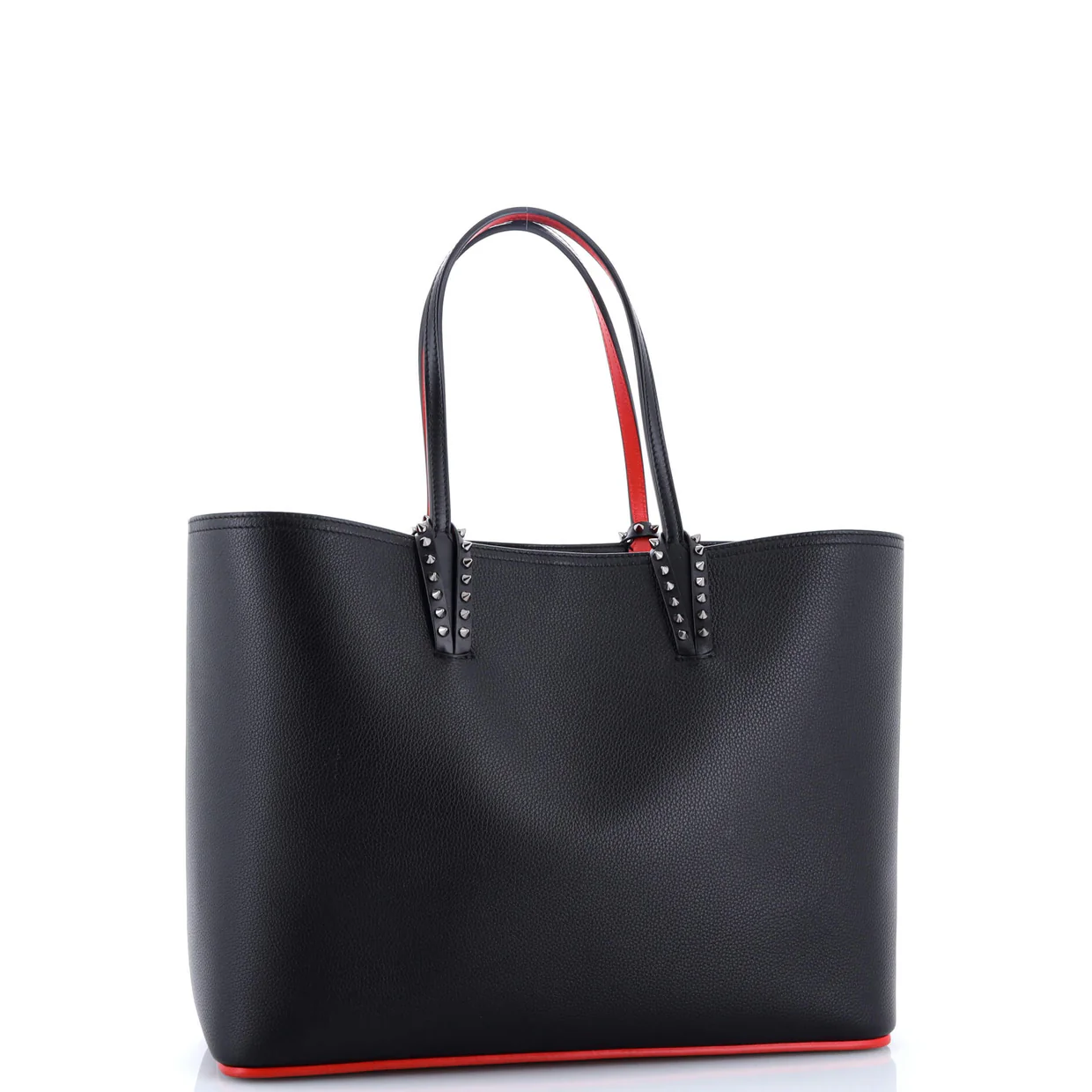 Cabata East West Tote Leather Large - Deep Luxury