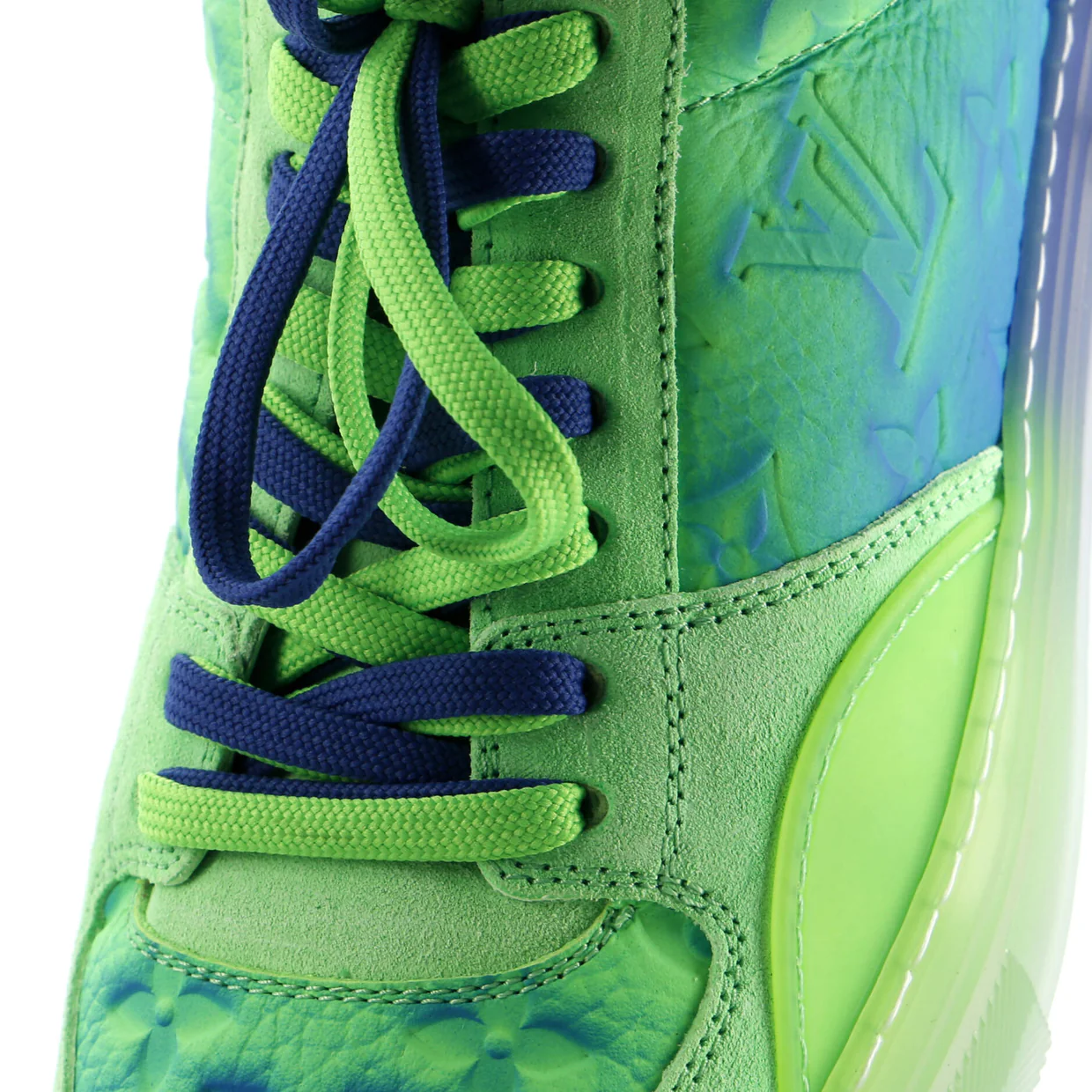 Men's LV Ollie Sneakers Limited Edition Illusion Monogram Taurillon Leather - Deep Luxury