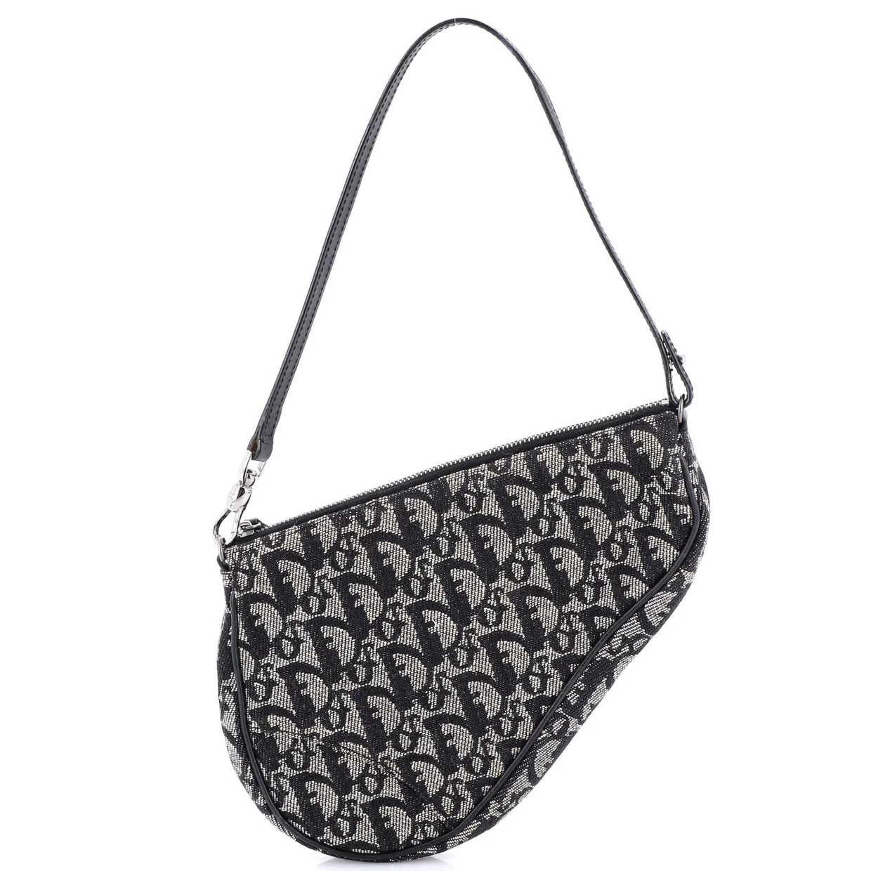 Vintage Saddle Bag Diorissimo Canvas Mini - Deep Luxury