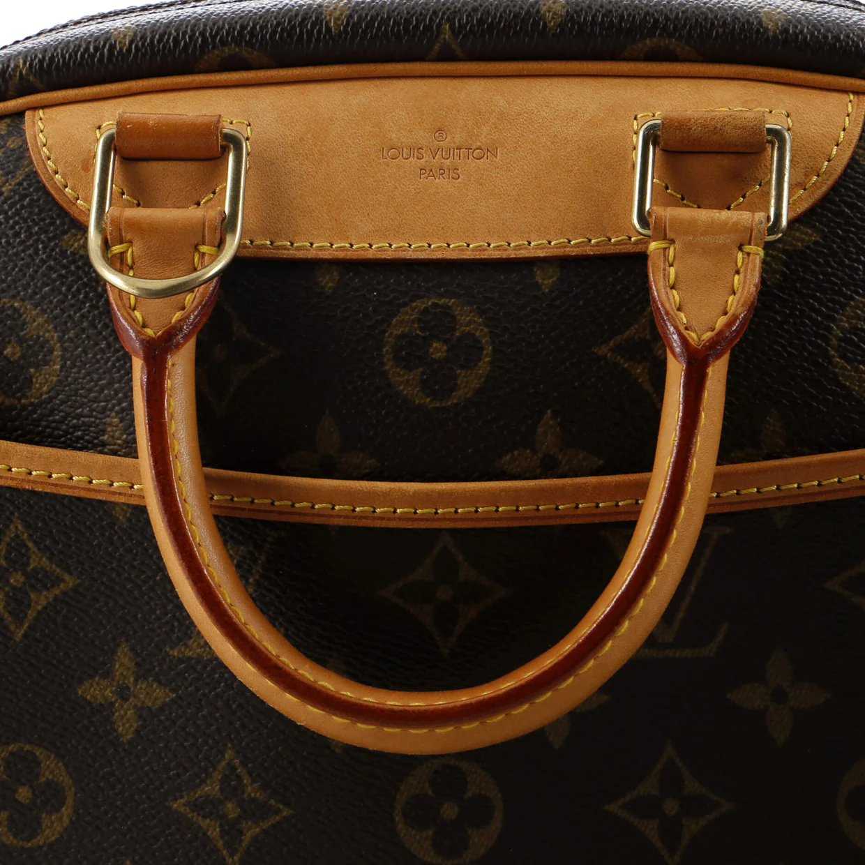 Trouville Handbag Monogram Canvas - Deep Luxury