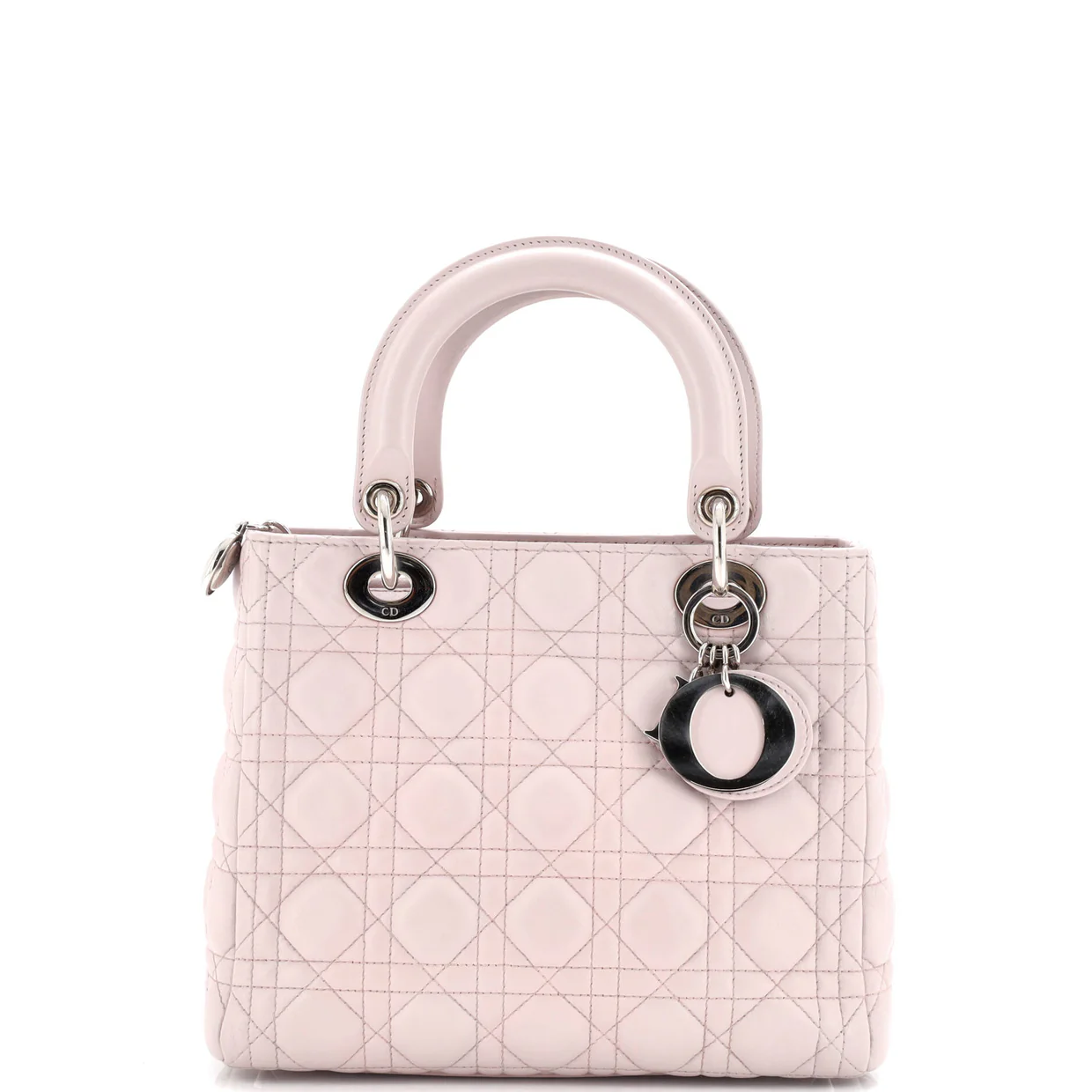 Lady Dior Bag Cannage Quilt Lambskin Medium - Deep Luxury