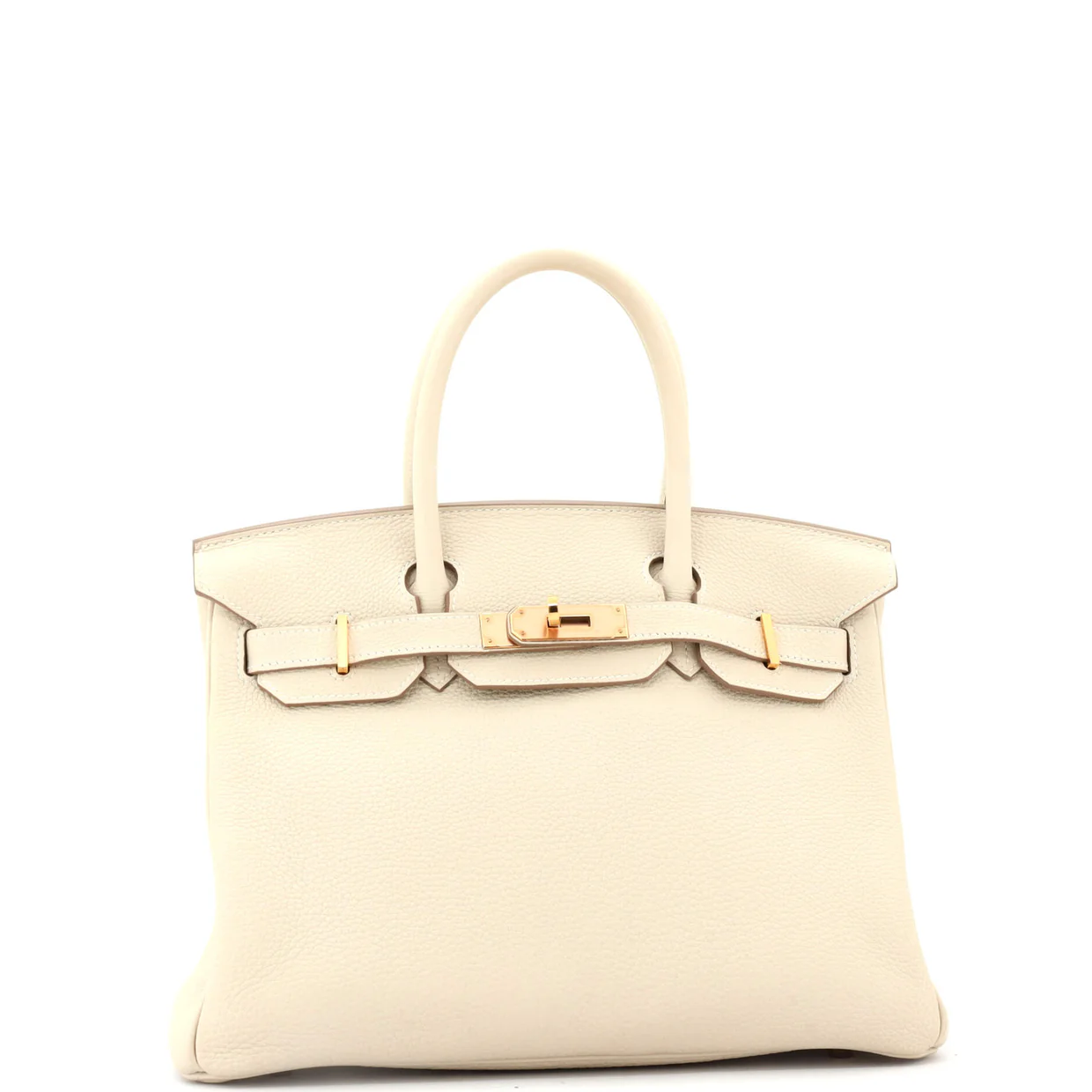 Birkin Handbag Light Togo with Rose Gold Hardware 30 - Deep Luxury