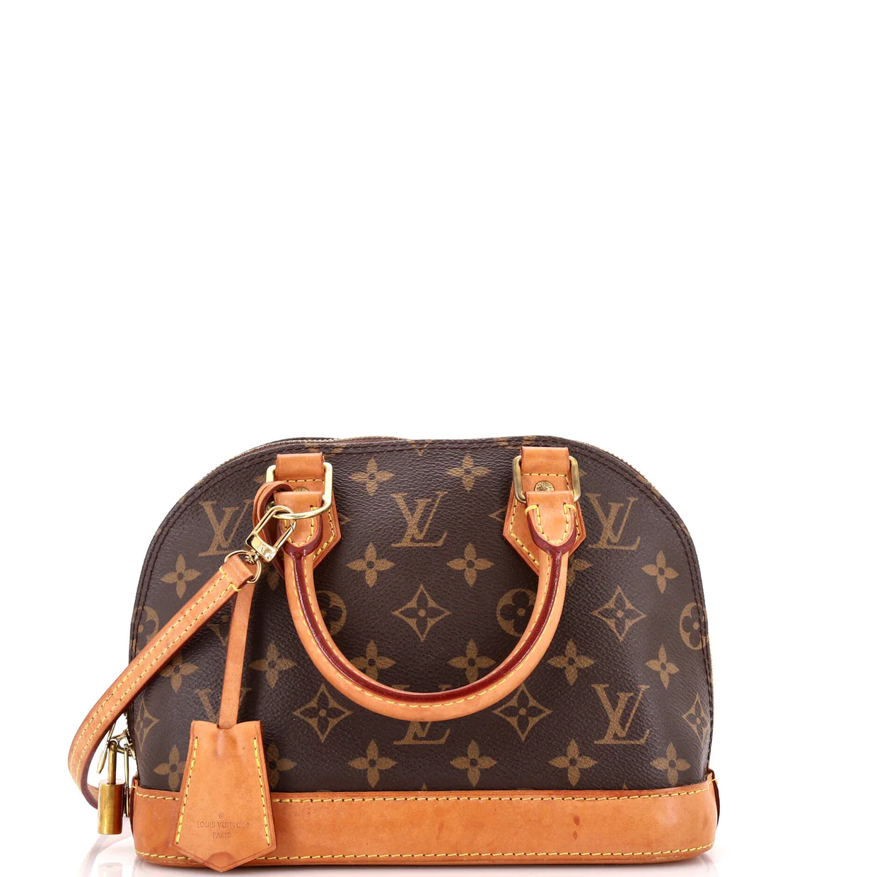 Alma Handbag Monogram Canvas BB - Deep Luxury