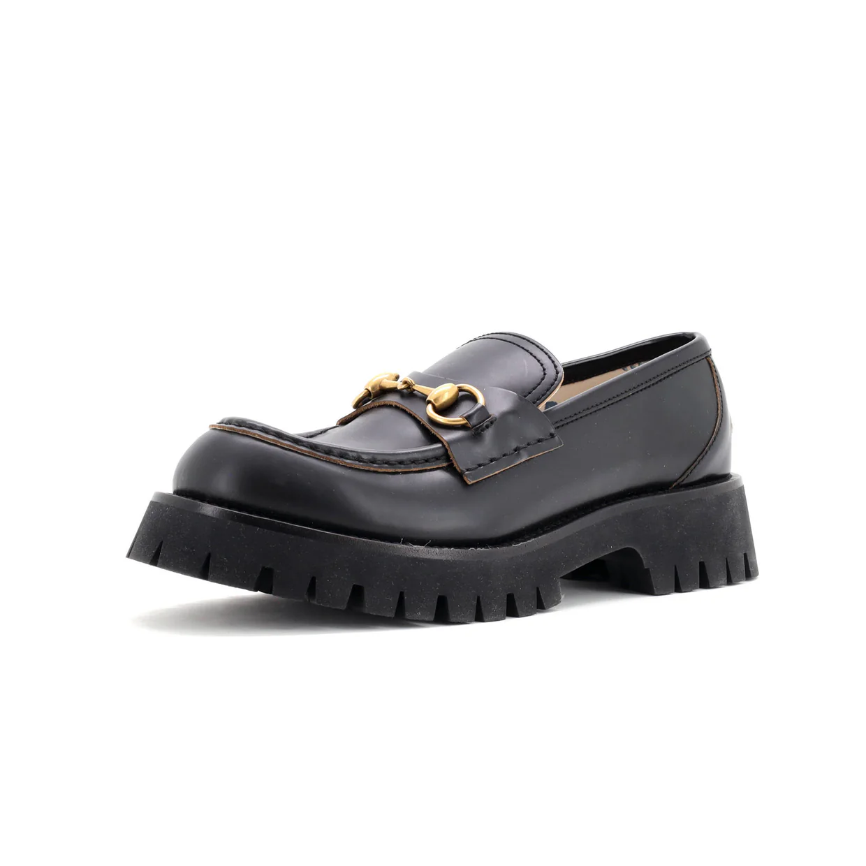 Women's Harald Horsebit Loafers GG Embossed Leather - Deep Luxury