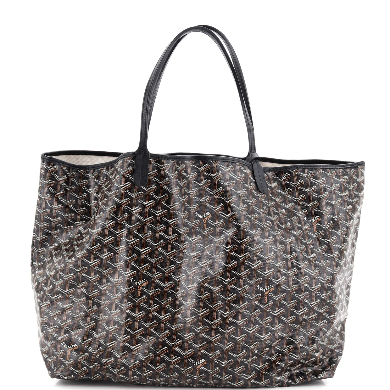 Saint Louis Tote Printed Coated Canvas PM - Deep Luxury