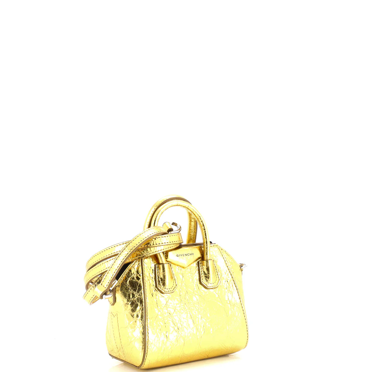 Antigona Bag Leather Micro - Deep Luxury