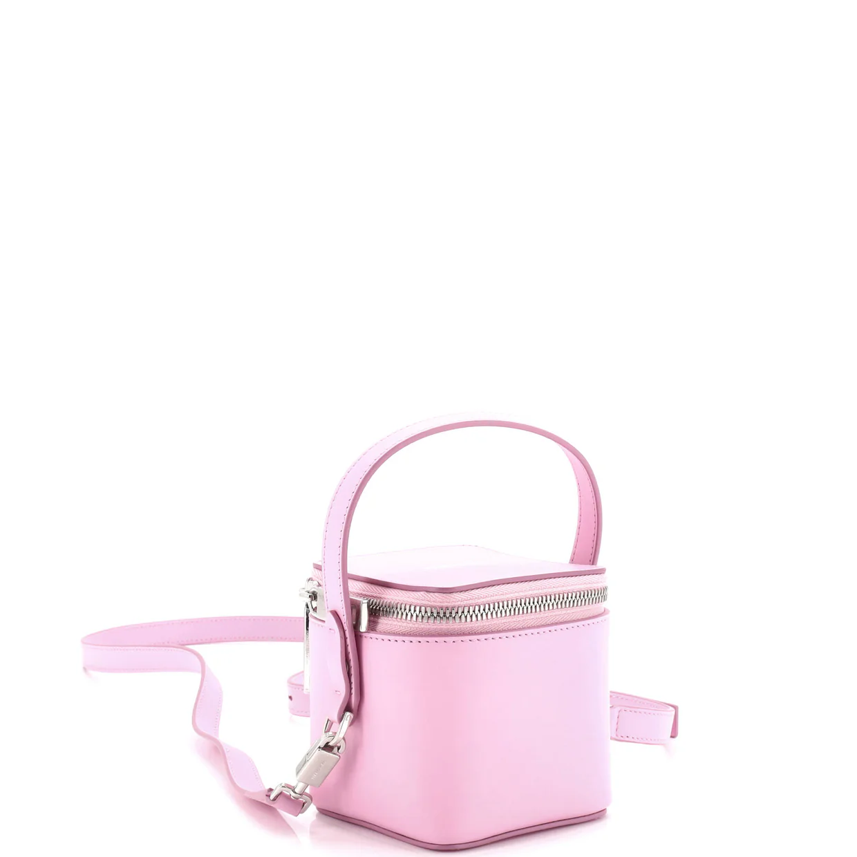 Gancicni Top Handle Vanity Case Leather Micro - Deep Luxury