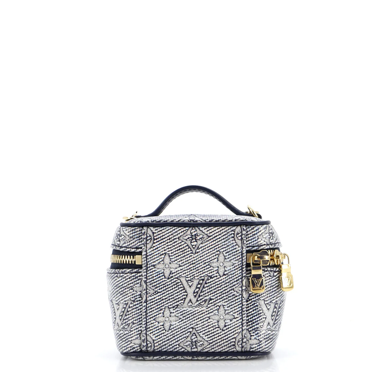 Vanity Case Monoglam Jacquard Canvas Micro - Deep Luxury