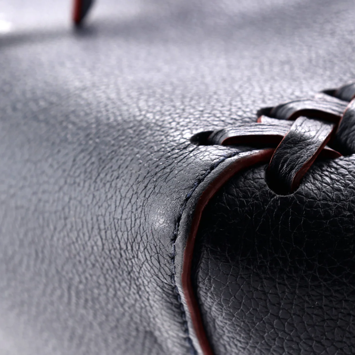 Lockme Cabas Braided Leather - Deep Luxury