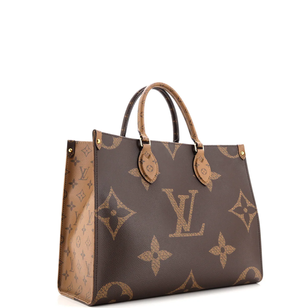 OnTheGo Tote Reverse Monogram Giant MM - Deep Luxury