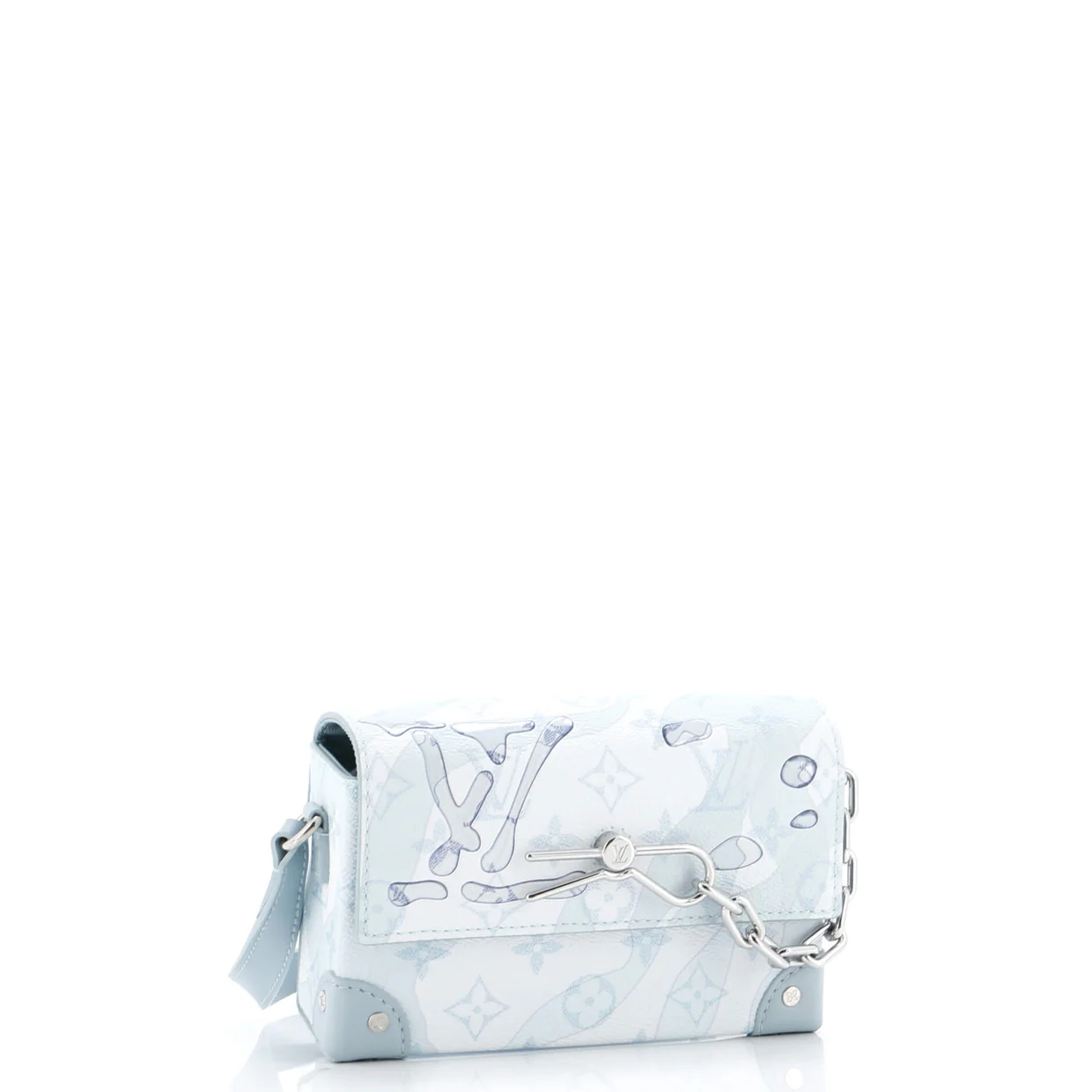 Steamer Wearable Wallet Limited Edition Aquagarden Monogram Canvas - Deep Luxury