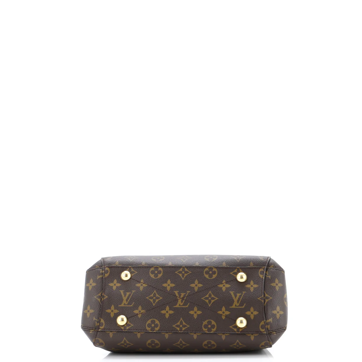 Braided Handle Montaigne Handbag Monogram Canvas BB - Deep Luxury