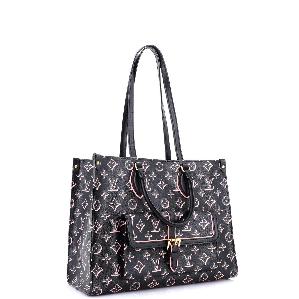 OnTheGo Tote Fall for You Monogram Canvas MM - Deep Luxury