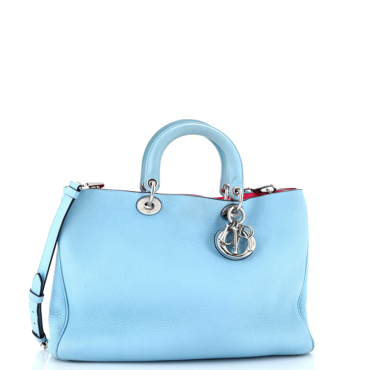 Diorissimo Tote Pebbled Leather Large - Deep Luxury