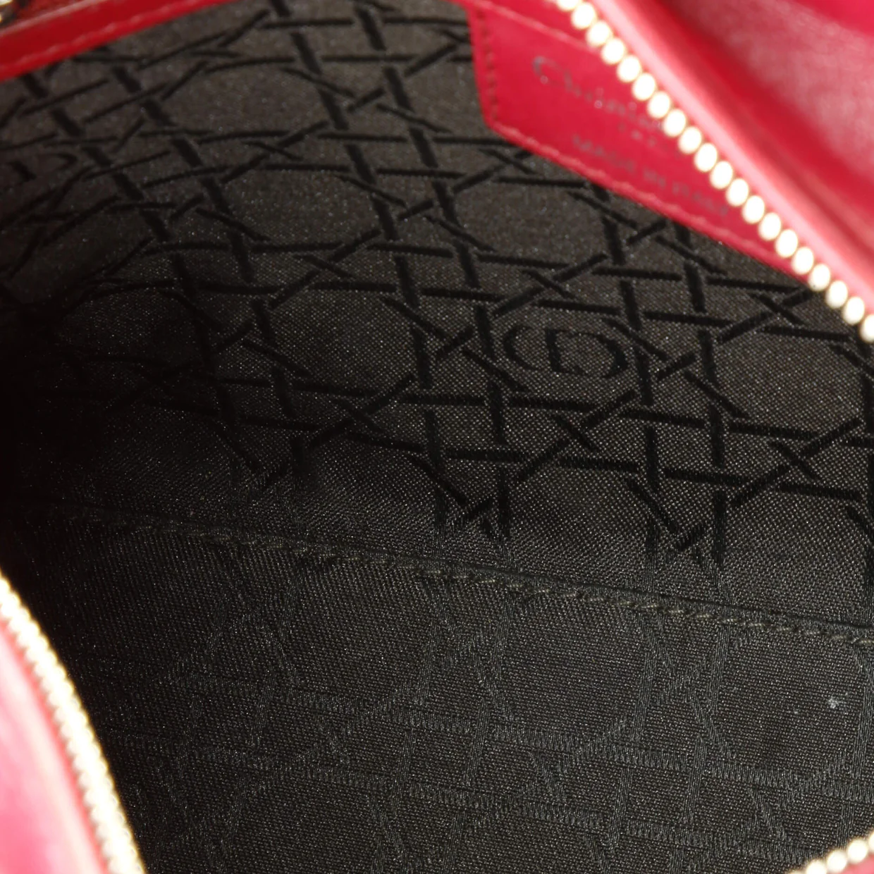 Lady Dior Bag Cannage Quilt Lambskin Medium - Deep Luxury