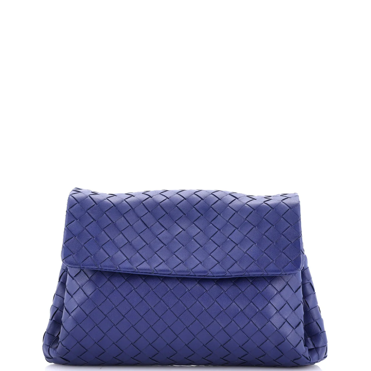 Compartment Flap Clutch Intrecciato Nappa Medium - Deep Luxury