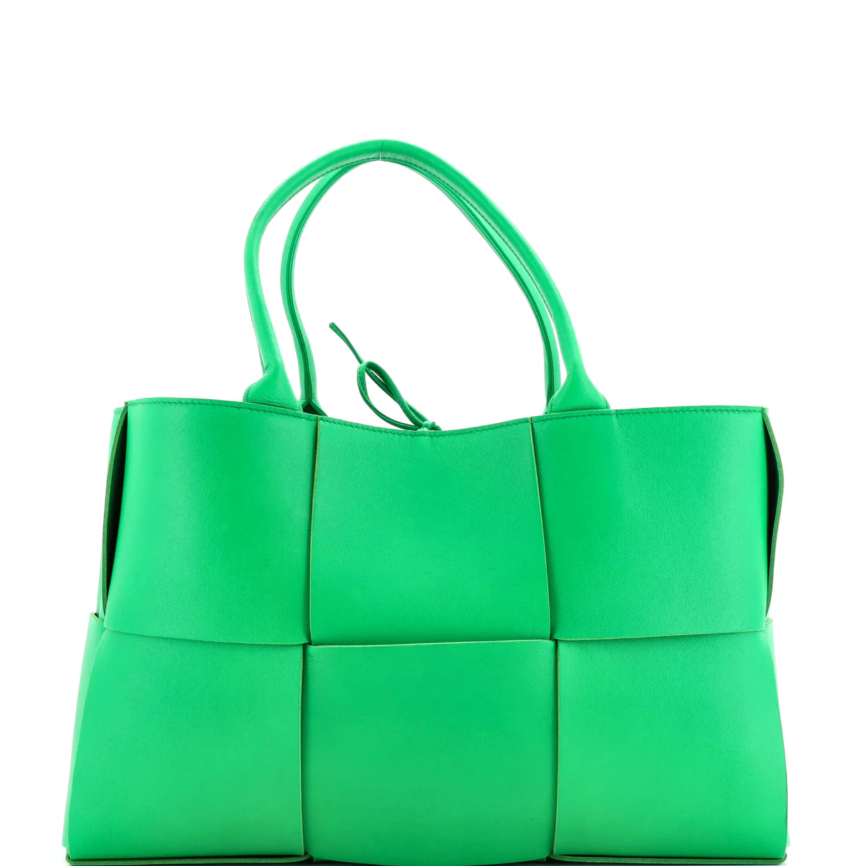 Arco Tote Maxi Intrecciato Leather Medium - Deep Luxury