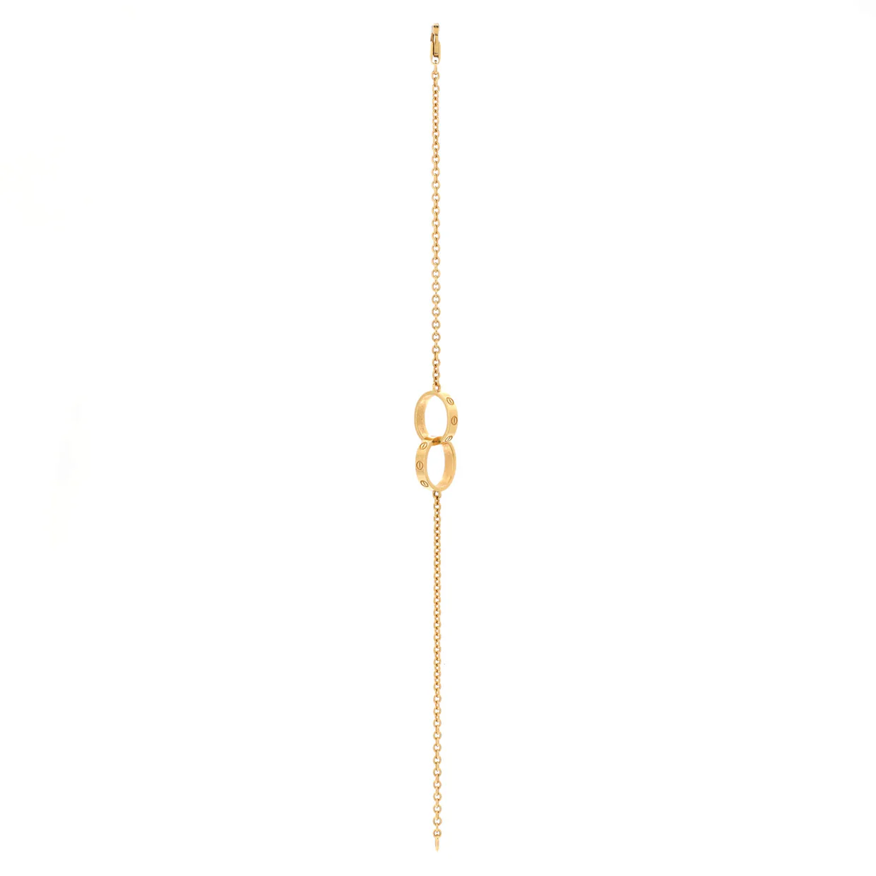 Love Interlocking Bracelet 18K Yellow Gold - Deep Luxury