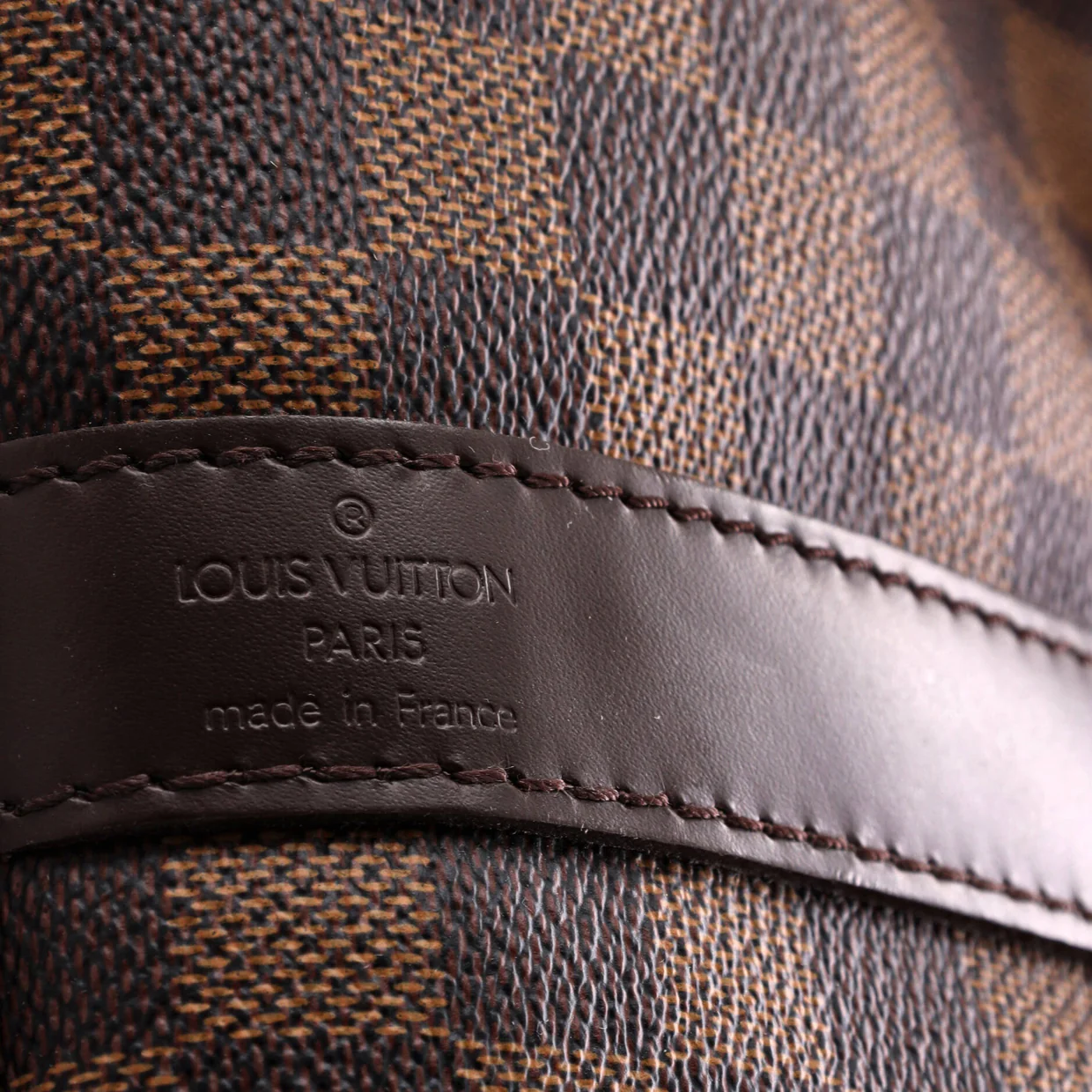 Keepall Bandouliere Bag Damier 55 - Deep Luxury