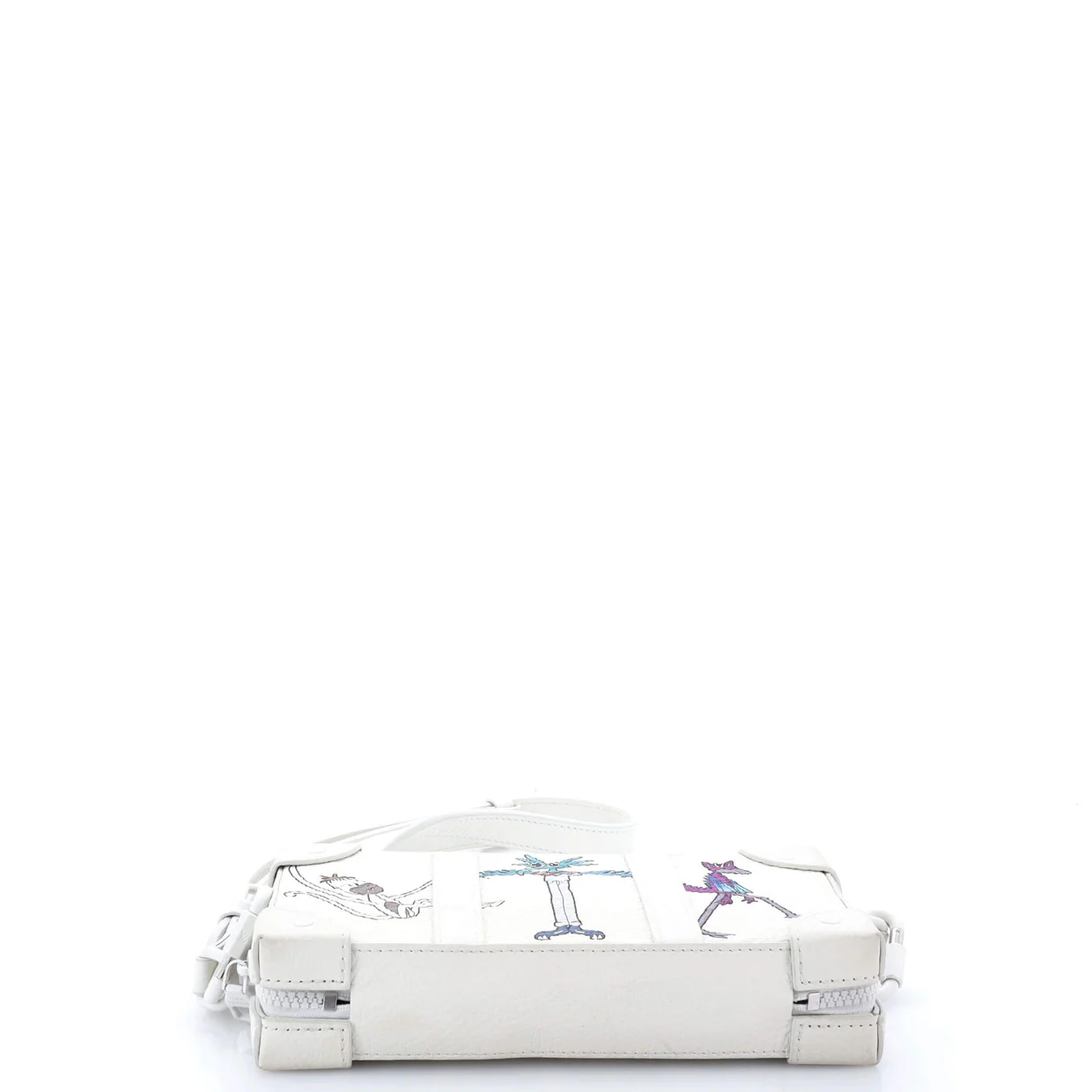 Soft Trunk Wallet LV Friends Printed Monogram Taurillon Leather - Deep Luxury
