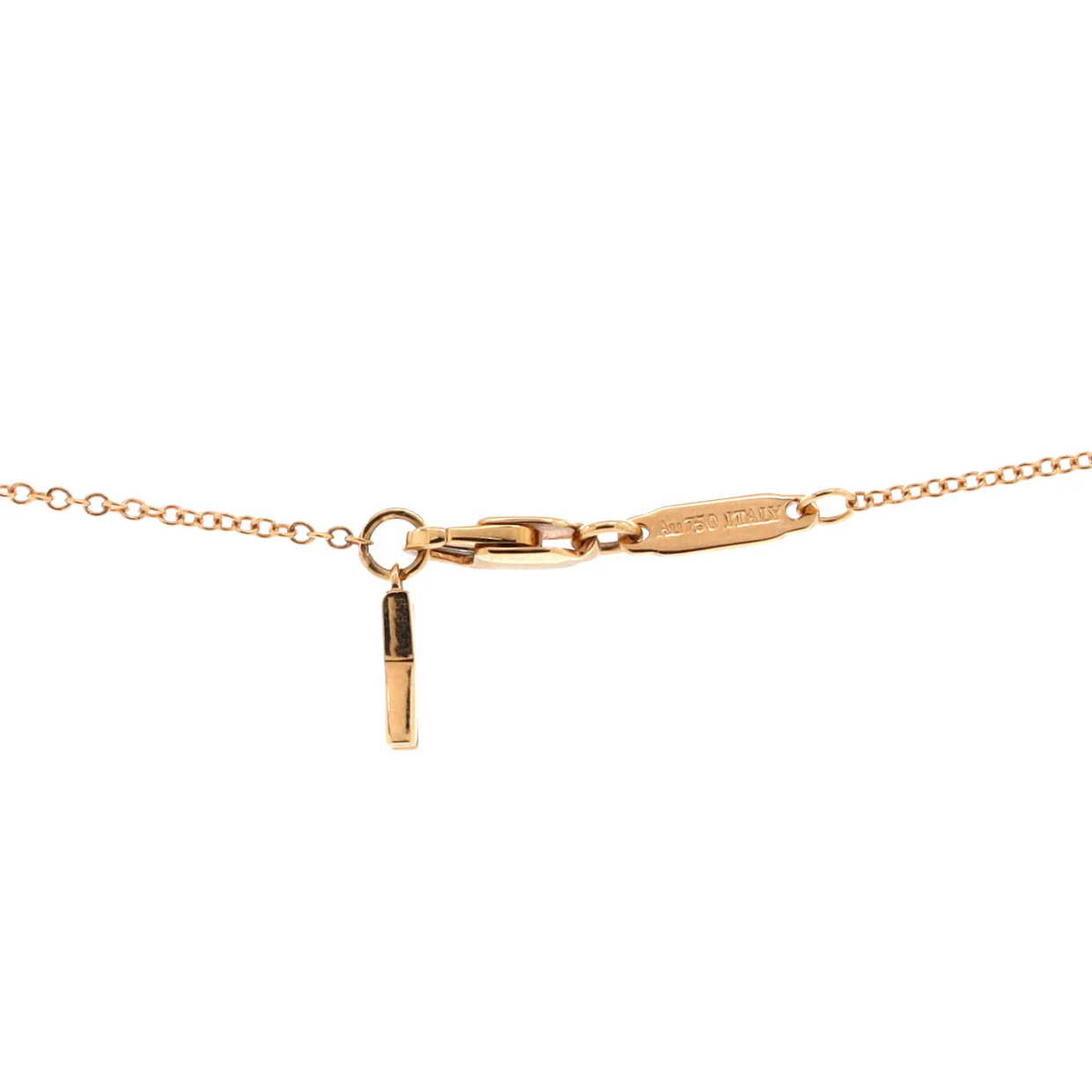 Atlas X Open Pendant Necklace 18K Rose Gold - Deep Luxury