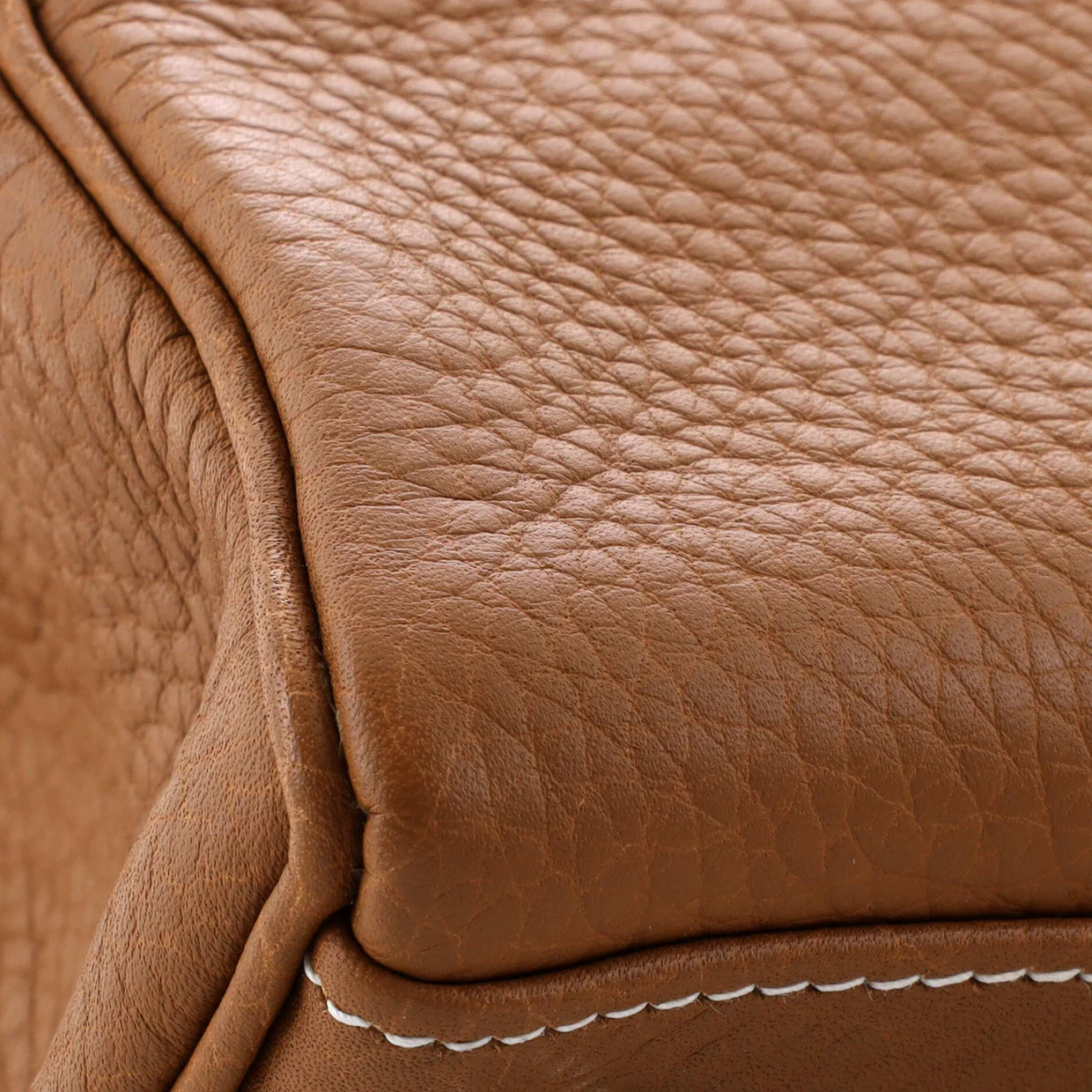 Kelly Handbag Gold Clemence with Palladium Hardware 28 - Deep Luxury