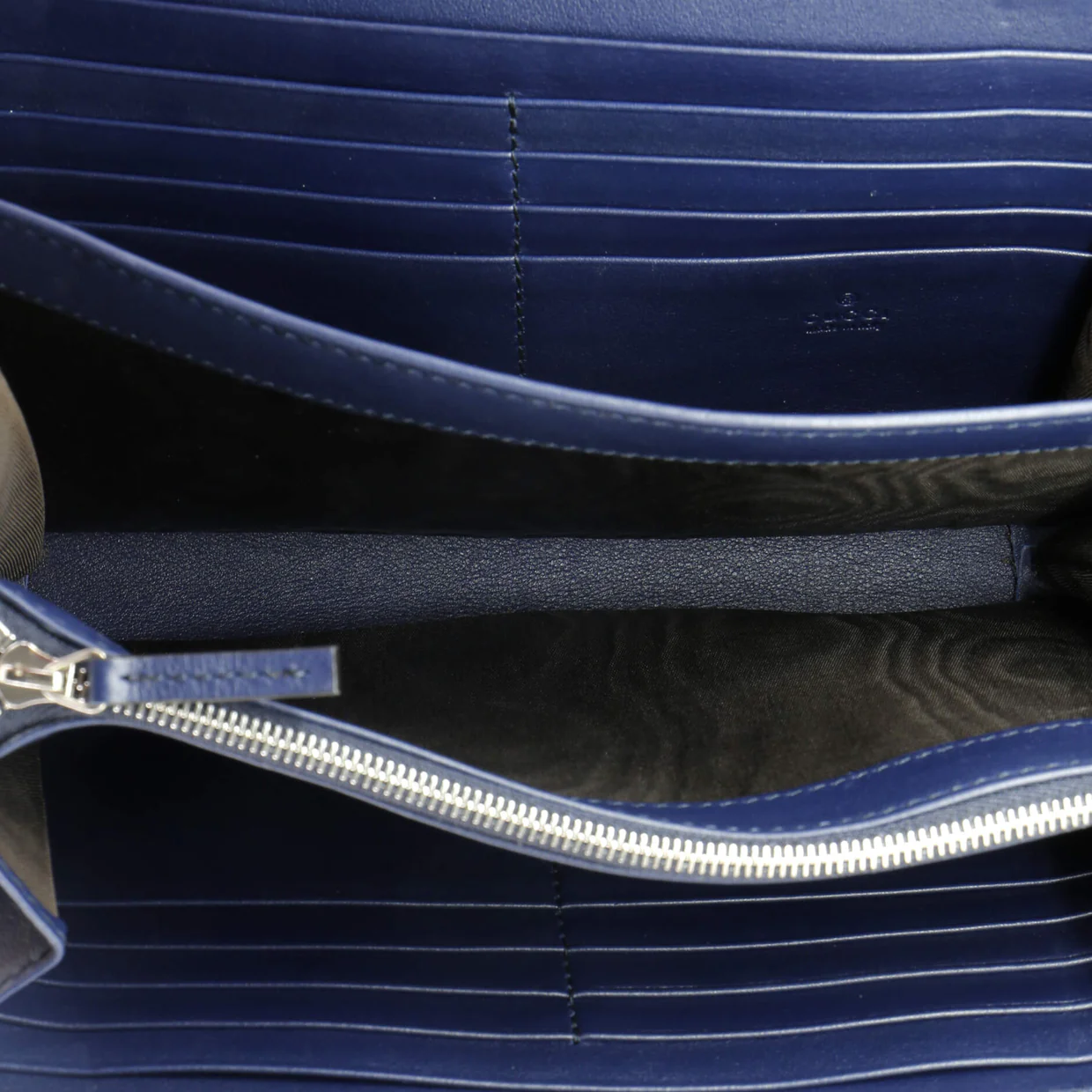 Dionysus Chain Wallet GG Velvet Small - Deep Luxury