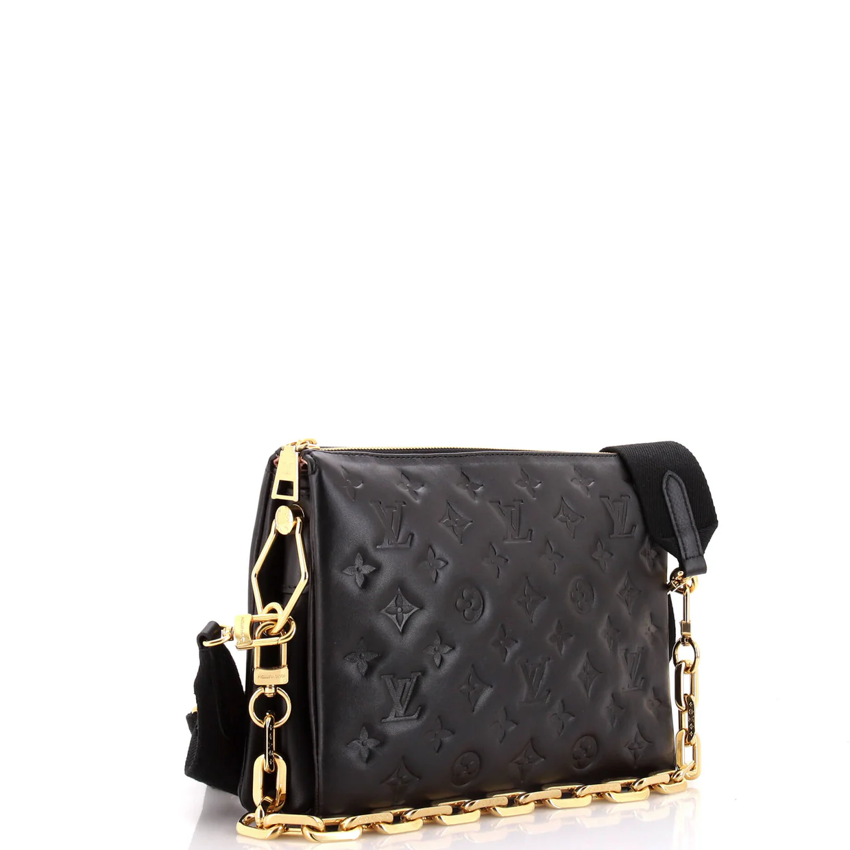 Coussin Bag Monogram Embossed Lambskin PM - Deep Luxury