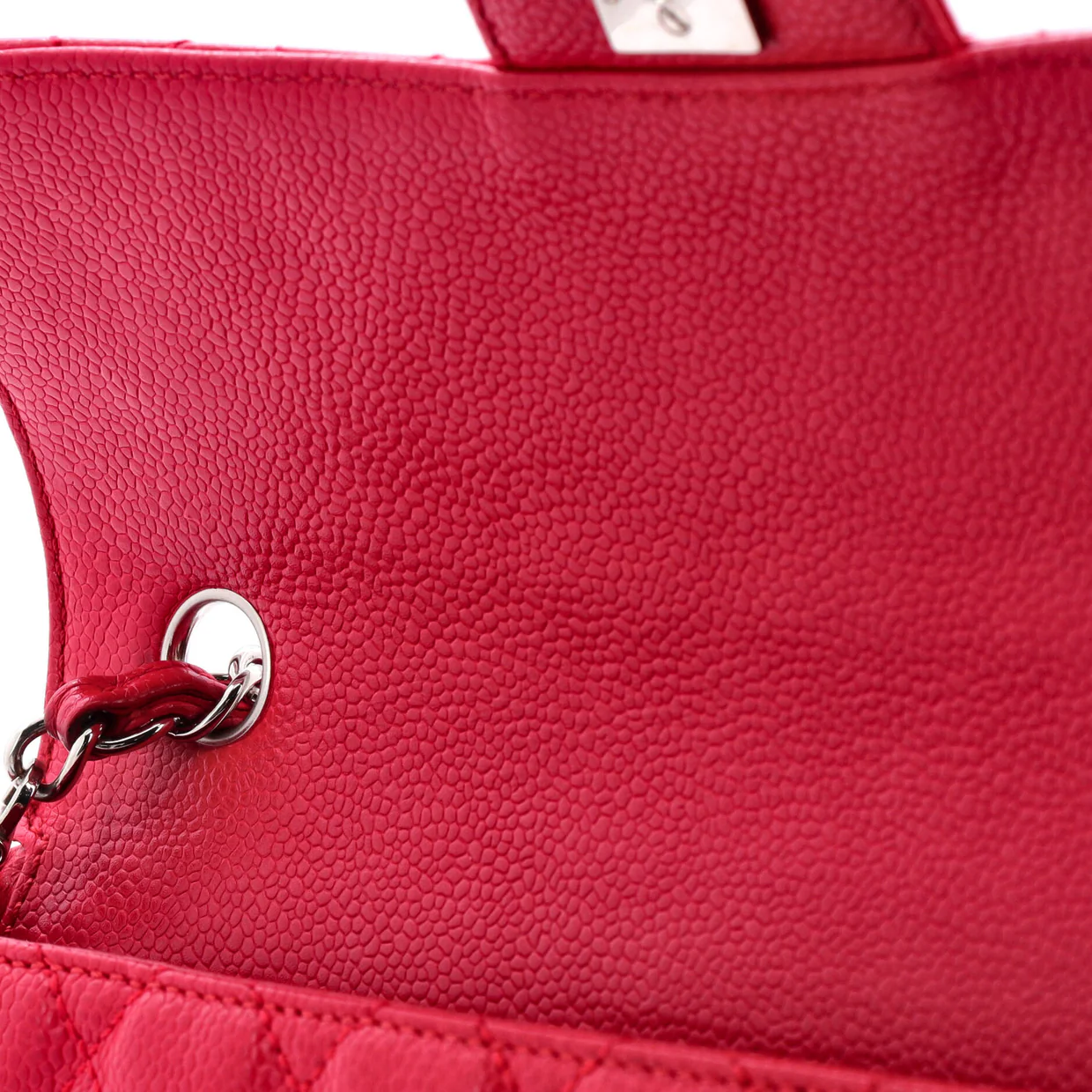 Classic Single Flap Bag Quilted Caviar East West - Deep Luxury