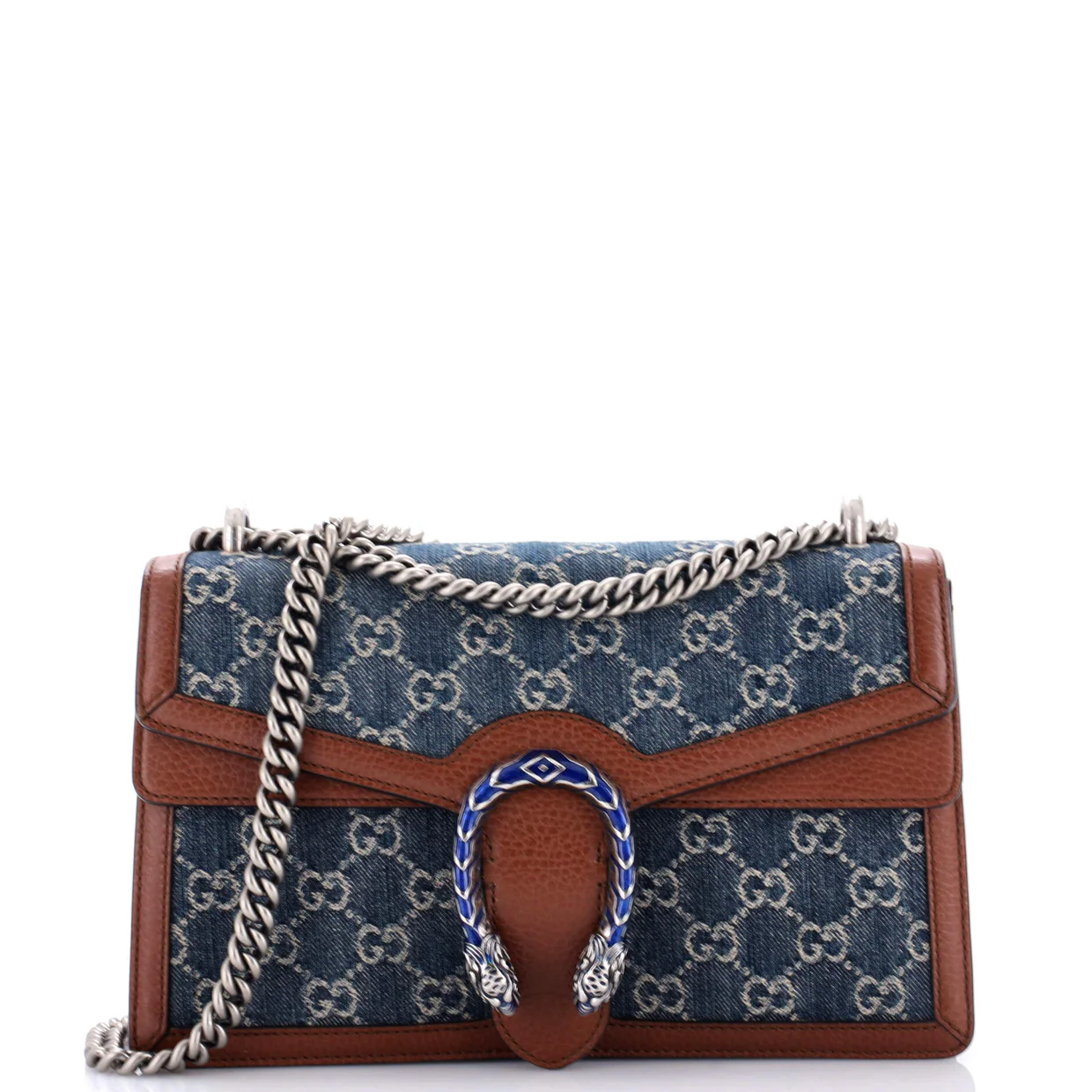 Dionysus Bag GG Denim Small - Deep Luxury