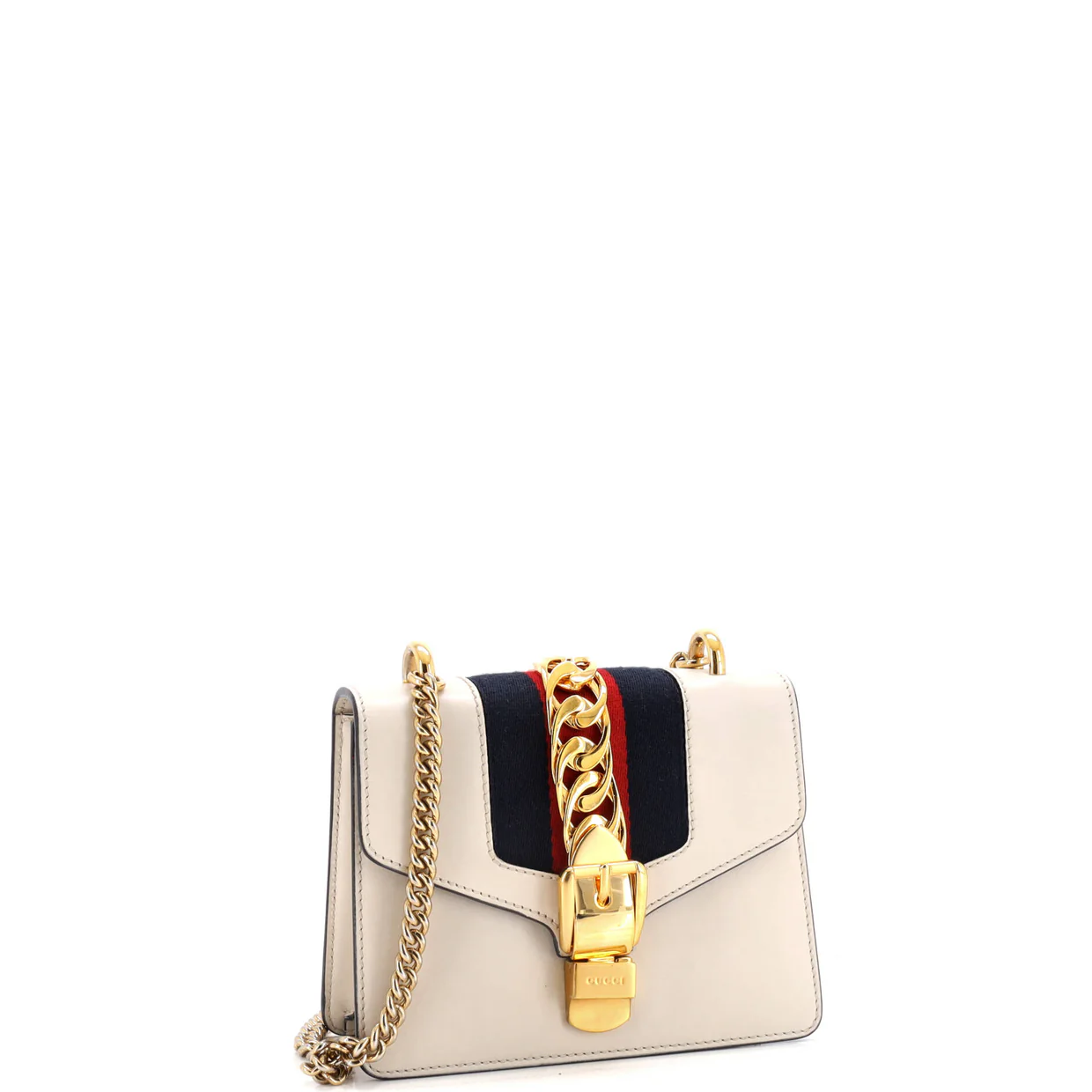 Sylvie Chain Shoulder Bag Leather Mini - Deep Luxury