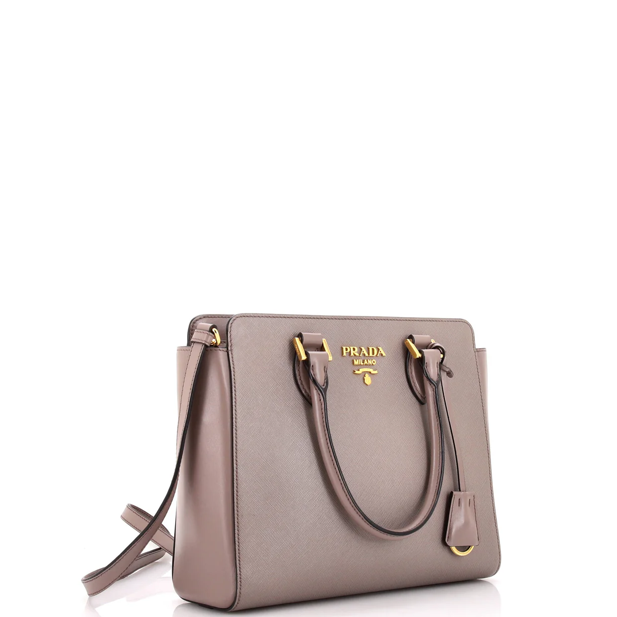 Convertible Tote Saffiano with Soft Calf Small - Deep Luxury