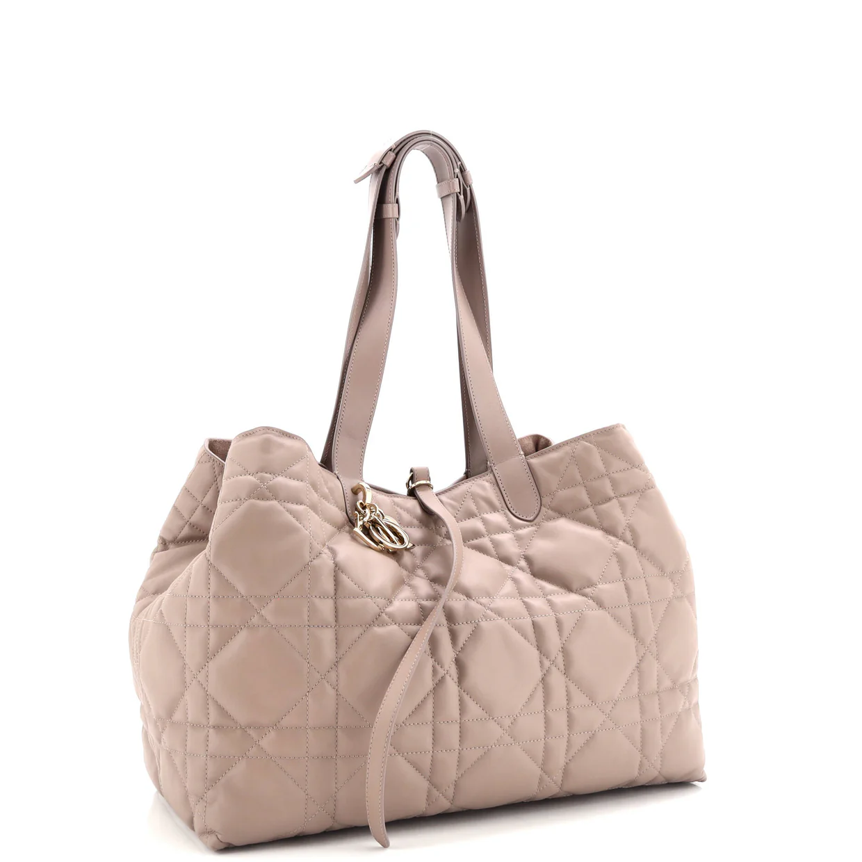 Toujours Tote Bag Macrocannage Quilt Calfskin Large - Deep Luxury