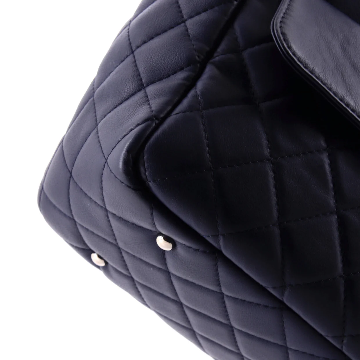 Ultra Pocket Shopping Tote Quilted Calfskin Large - Deep Luxury