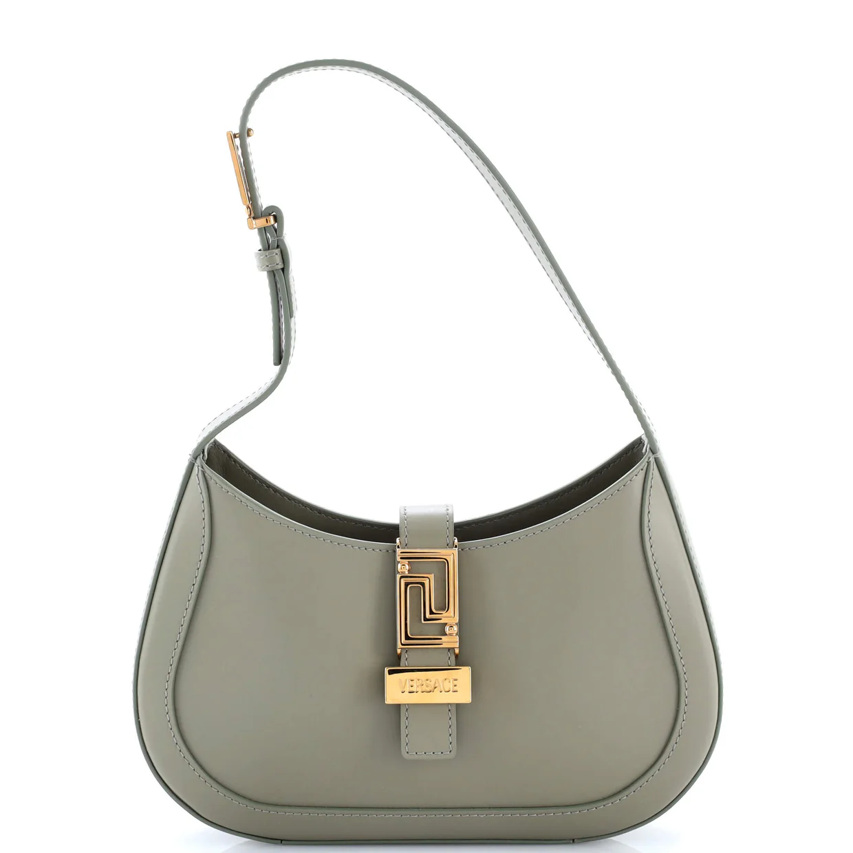 Greca Goddess Hobo Bag Leather Small - Deep Luxury