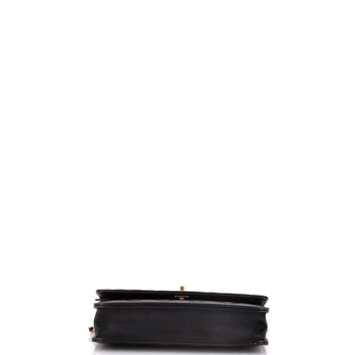 Pearl Crown Wallet on Chain Quilted Lambskin - Deep Luxury