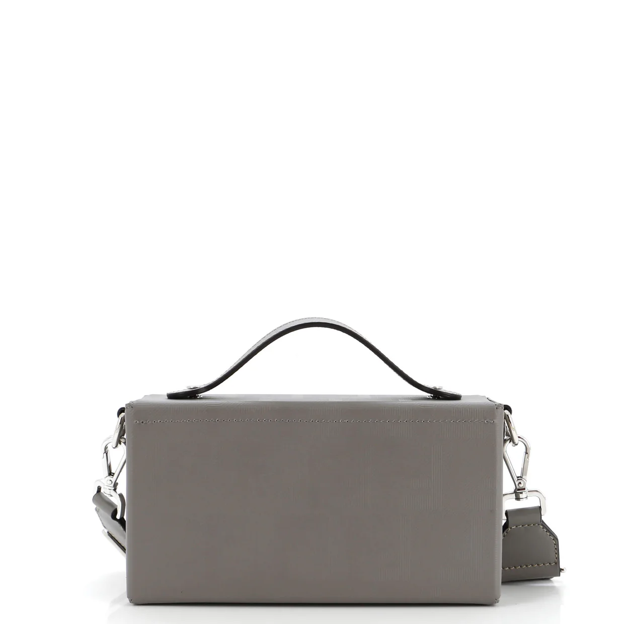 Baguette Soft Trunk Bag Zucca Leather - Deep Luxury