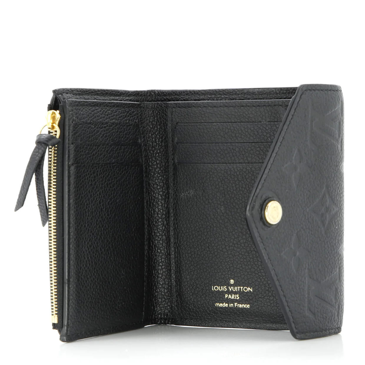 Victorine Wallet Monogram Empreinte Leather - Deep Luxury